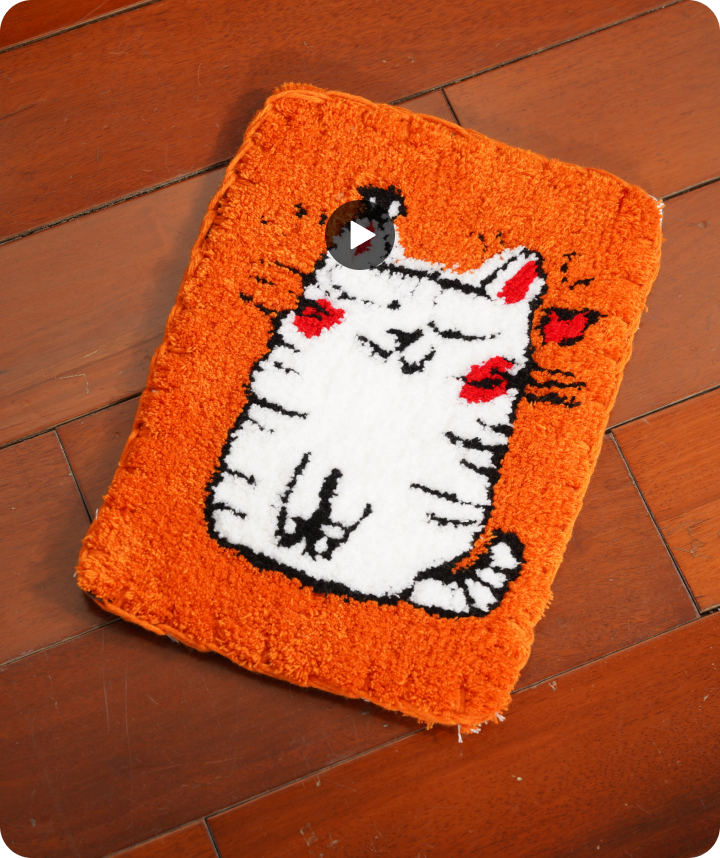Customer rug made with Craftphilia