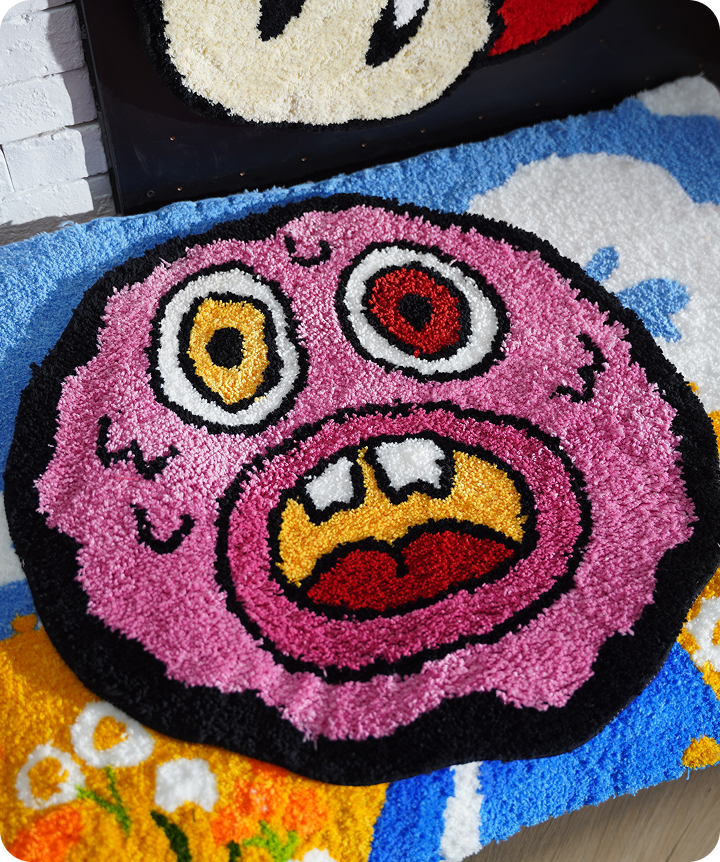 Customer rug made with Craftphilia