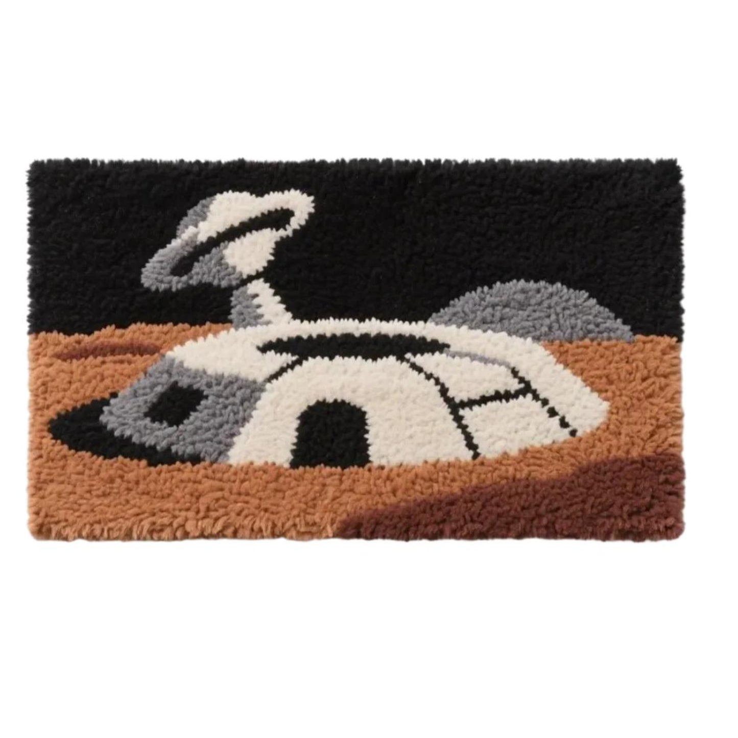 Alien Base Sci-Fi Rug Kit, Customizable Size 18x31 Inches (46x78cm), DIY Kids Room Decor for Children's Sci-Fi Theme Bedroom, Space Adventure Floor Mat with Adjustable Layout (Extra Accessories for Larger Sizes)