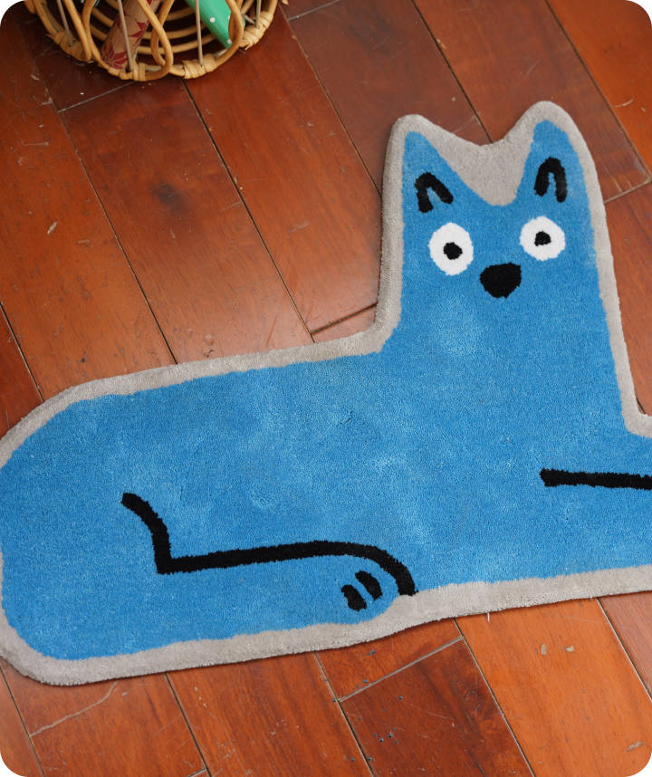 Customer rug made with Craftphilia