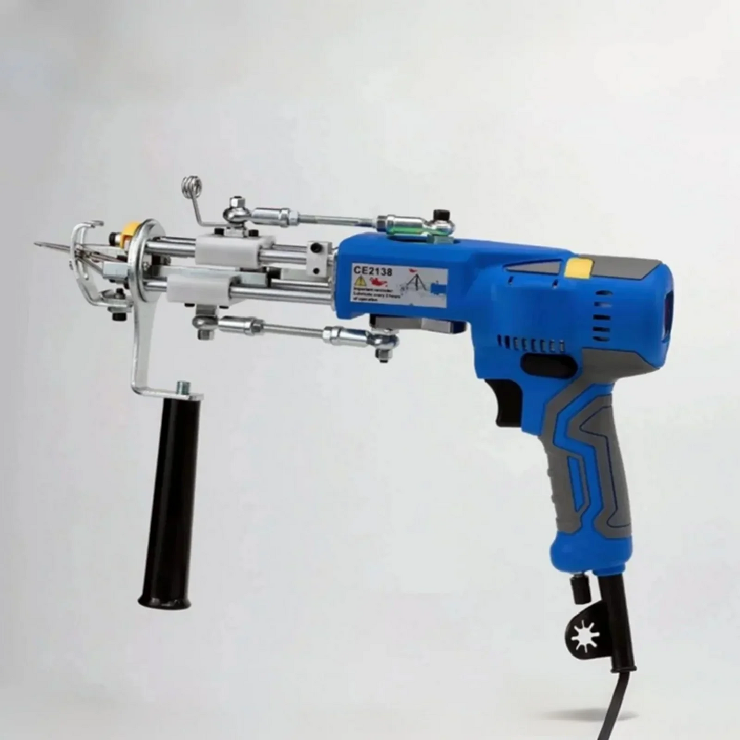 Tufting Gun for Hobbyists, Brushless Motor - Effortless & Powerful, Ultra-Quiet, Real-Time Speed Display, Built-in LED Light for Brighter Tufting Art Creations