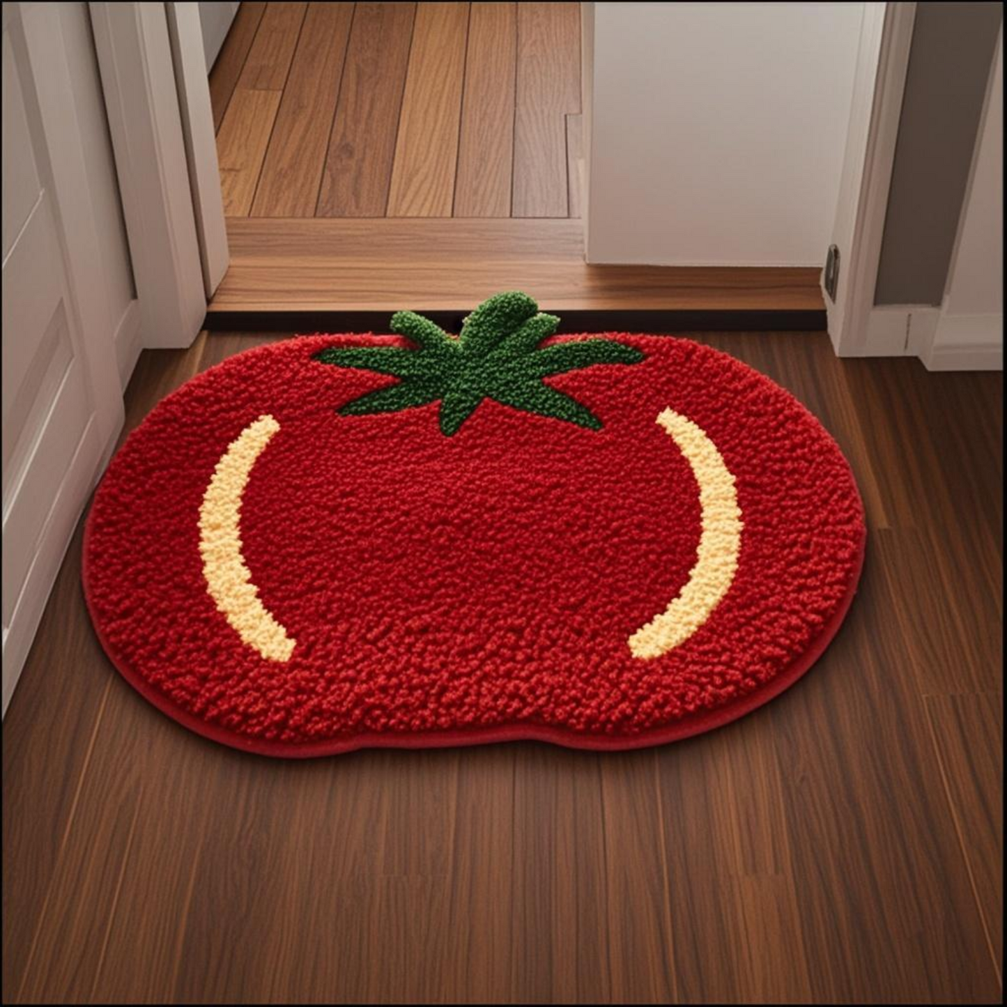 Foodie Alliance Pumpkin Rug Set, Customizable Size 18x23 Inches (46x58cm), Summer-Ready Cooling Floor Mat with Modular Non-Slip Design, Multi-Functional Home Decor Convertible to Coaster/Cushion (Expandable with Accessories for Additional Sizes)