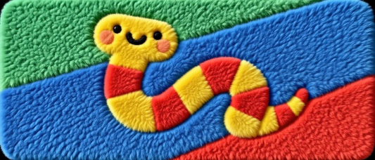 Create Your Own Snake Game Mouse Pad - 9.9*24inches（25*60cm）, Super Easy for Beginners